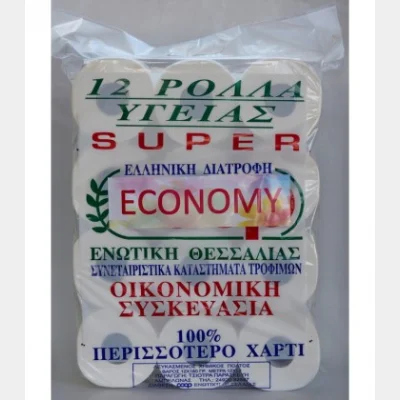 ΕΛΛ.ΔΙΑΤΡΟΦΗ ΧΑΡΤΙ ΥΓΕΙΑΣ 12ΑΡΙ 160gr Χ 6