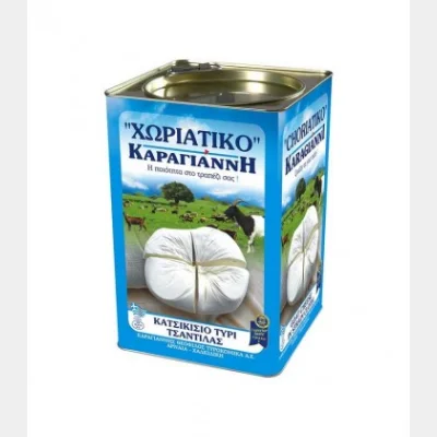 KARAGIANNI RUSTIC GOAT CHEESE TSANTILAS CONTAINER 13kg