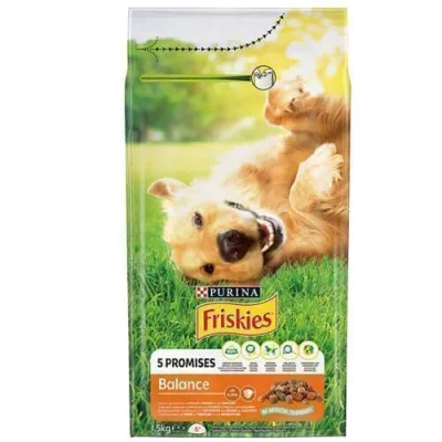 FRISKIES DRY DOG FOOD 1,5kg BALANCE CHICKENVEGETABLES