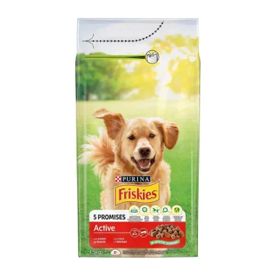 Friskies NESTLÉ FRISKIES ACTIVEDogBeef&Vegetabe6x1.5kgXM