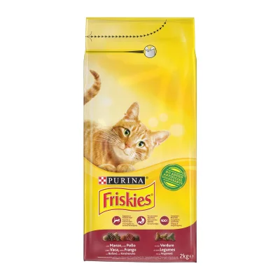 Friskies NESTLÉ FRISKIES AdultCatBeef&Chicken&Veg6x2kgPT
