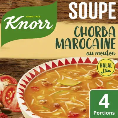 KNORR Dehydrated Moroccan Chorba Soup 100 g