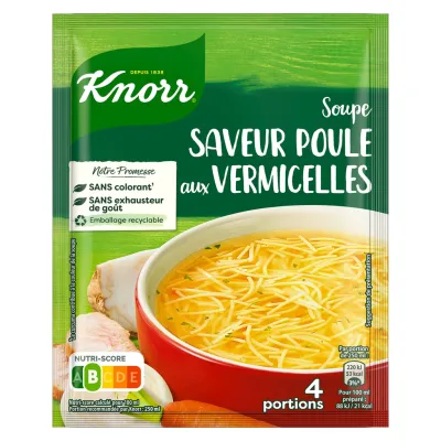 KNORR Dehydrated chicken noodle soup 63 g