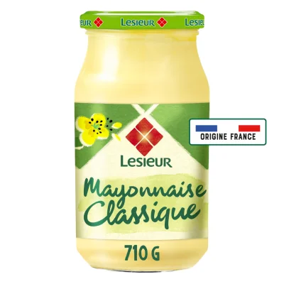 LESIEUR Classic Mayonnaise with rapeseed oil 710 g