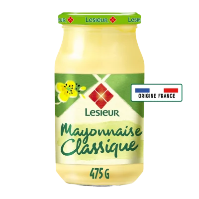 LESIEUR Classic Mayonnaise with Rapeseed Oil 475 g