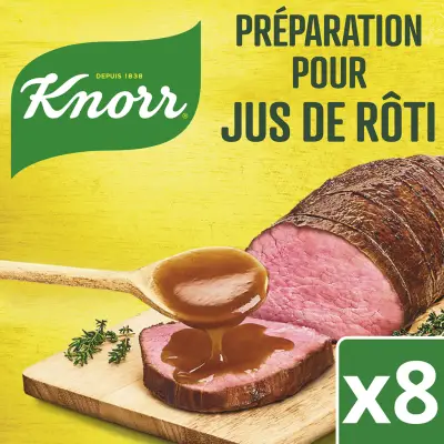KNORR Roasted Gravy Base 8 x 9g tablets