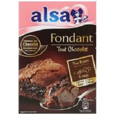 ALSA Chocolate fondant mix 58% cocoa 480 g