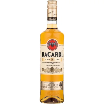 BACARDI Carta Oro Amber Rum 0.7 L