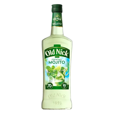 OLD NICK Mojito Cocktail with White Rum, Lime & Mint 0.7 L