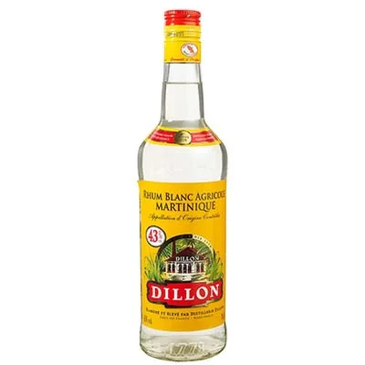DILLON Rhum Blanc 43D 70 cl