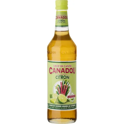 CANADOU Sugar cane syrup with lemon 70 cl