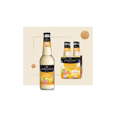 D'ARTIGNY Sparkling Citrus Cocktail 4 x 27.5 cl