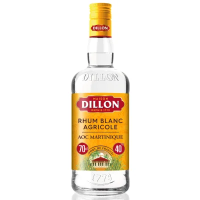 DILLON White Agricultural Rum AOC Martinique 40% 0.7 L
