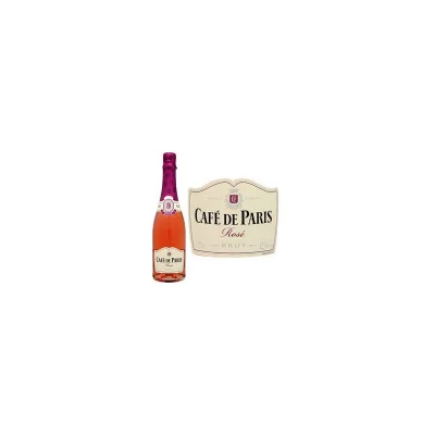 C.DE PARIS Café De Vin Pétillant Rosé Other Regions Sparkling Wine 75 cl