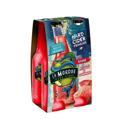 LA MORDUE Hard Cider Red Cider 6% 4 x 27.5 cl