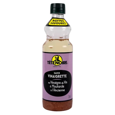 TETE NOIRE Vinaigrette sauce red wine vinegar & old-fashioned mustard 36 cl