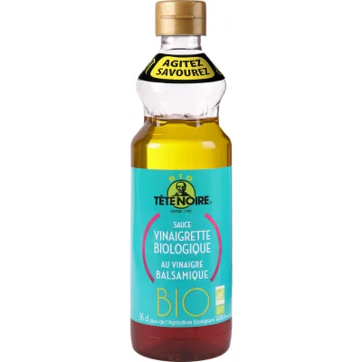 TETE NOIRE Balsamic Vinegar Vinaigrette Dressing BIO 36 cl