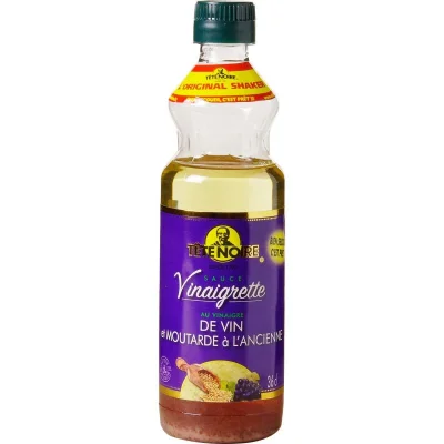 TÊTE NOIRE Red Wine Vinegar and Old-Fashioned Mustard Vinaigrette 36 cl