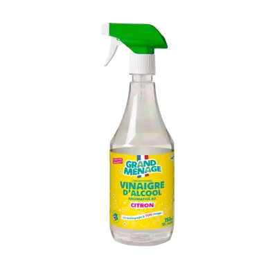GRAND MENAGE Lemon Scented Alcohol Vinegar 750 ml