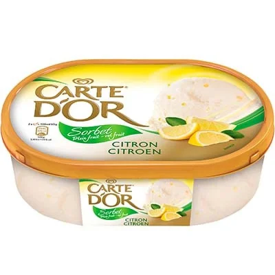 CARTE D'OR Lemon Sorbet Miko 650 g