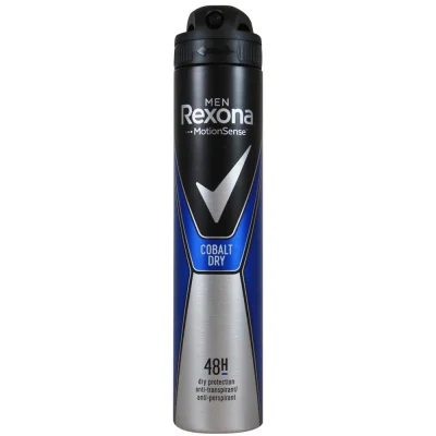 Rexona deodorant spray 200 ml. Men Cobalt Dry.