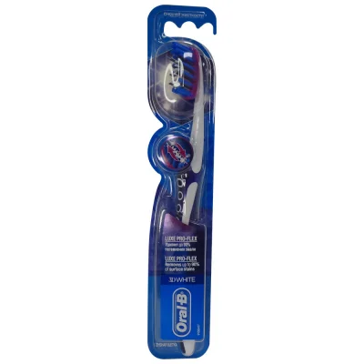 Oral B toothbrush 1 u. 3D white pro flex.