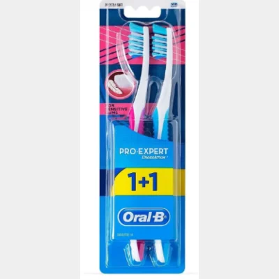 Oral B Pro Expert Sensitive Toothbrush  1+1 pcs