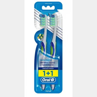 Oral B Pro Expert Extra Clean Toothbrush  1+1 pcs