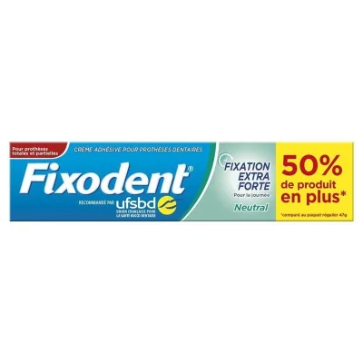 FIXODENT Neutral Denture Adhesive Cream 70.5 g