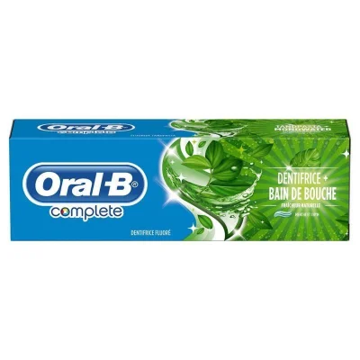ORALB Toothpaste Complete Whitening & Natural Freshness 75 ml