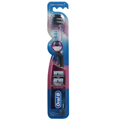 Oral B toothbrush 1 u. Precise care of gums extra soft black.
