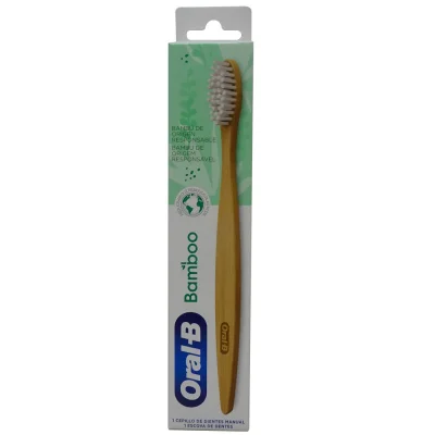 Oral B toothbrush 1 u. Bambú.