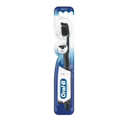 ORALB TOOTHBRUSH 3D WHITE CHARCOAL SOFT