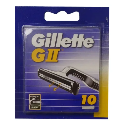 Gillette GII blades 10 u.