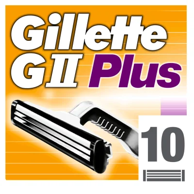 GILLETTE Disposable Razor Blue II Plus Slalom 10 Razors