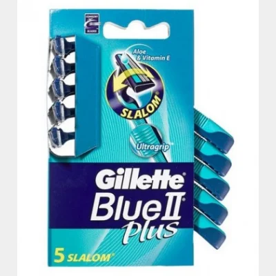 GILLETTE BLUE II PLUS SLALOM (LUBRICATING TAPE)