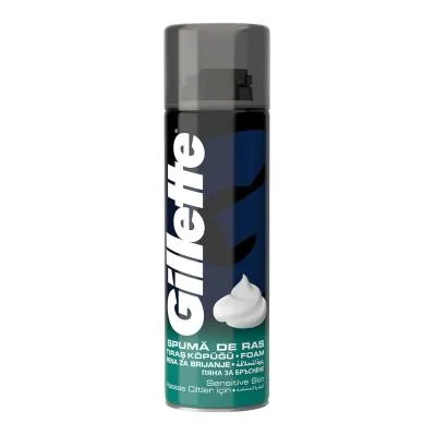 GILLETTE  SENSITIVE SKIN FOAM  200ML