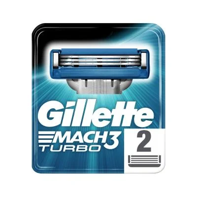 Gillette Mach 3 Turbo  2 pc