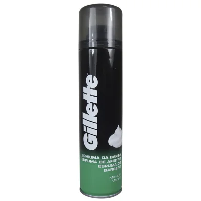 Gillette foam shave 300 ml. Mentol.