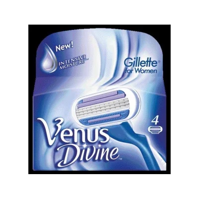 GILLETTE Venus Divine Sensitive Razor Blades 4 Pack