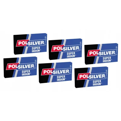 POLSILVER A5 RAZOR BLADES IRIDIUM 6624