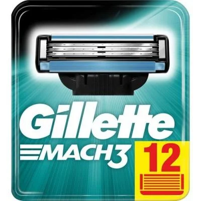 Gillette Mach 3  12 pc