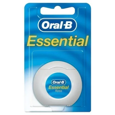 ORALB DENTAL FLOSS WAXED ESSENTIAL FLOSS 50m