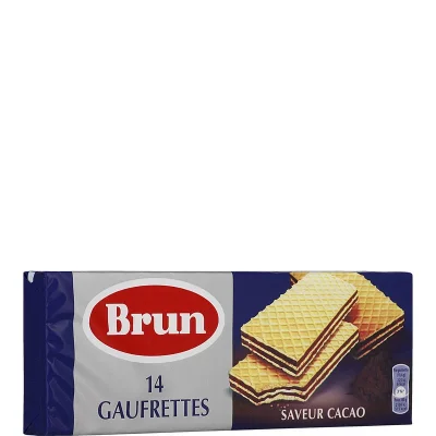 Brun Wafer-Thin Squares Chocolate 146g