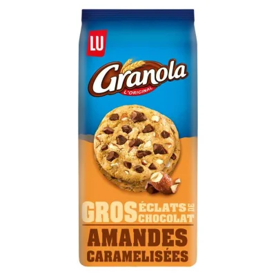 Granola Extra Cookie Caramelized Almonds 184g