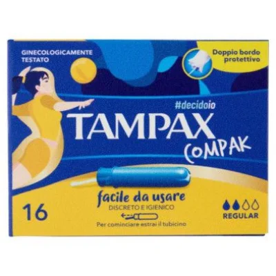 Tampax Assorbenti Interni Compak Regular Pz.16