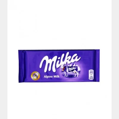 Milka Chocolate Alpine Milk 100g