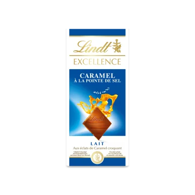 Lindt Excellence Salted Caramel Milk Chocolate 100g