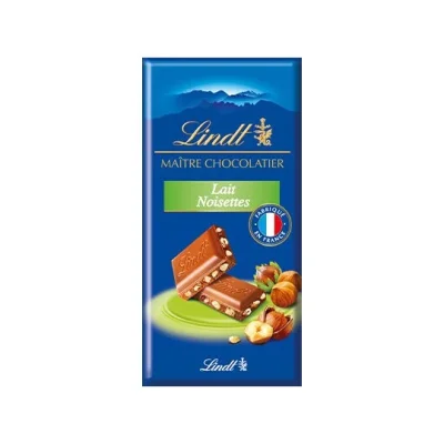 Lindt Hazelnut Milk Chocolate 100g