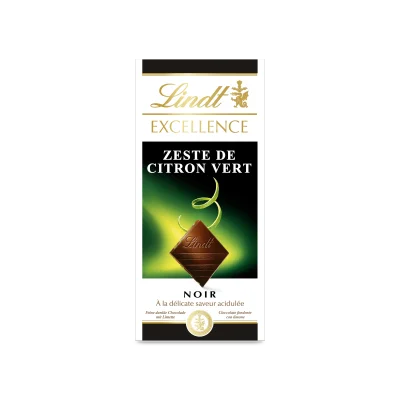 Lindt Excellence Intense Lime 100g
